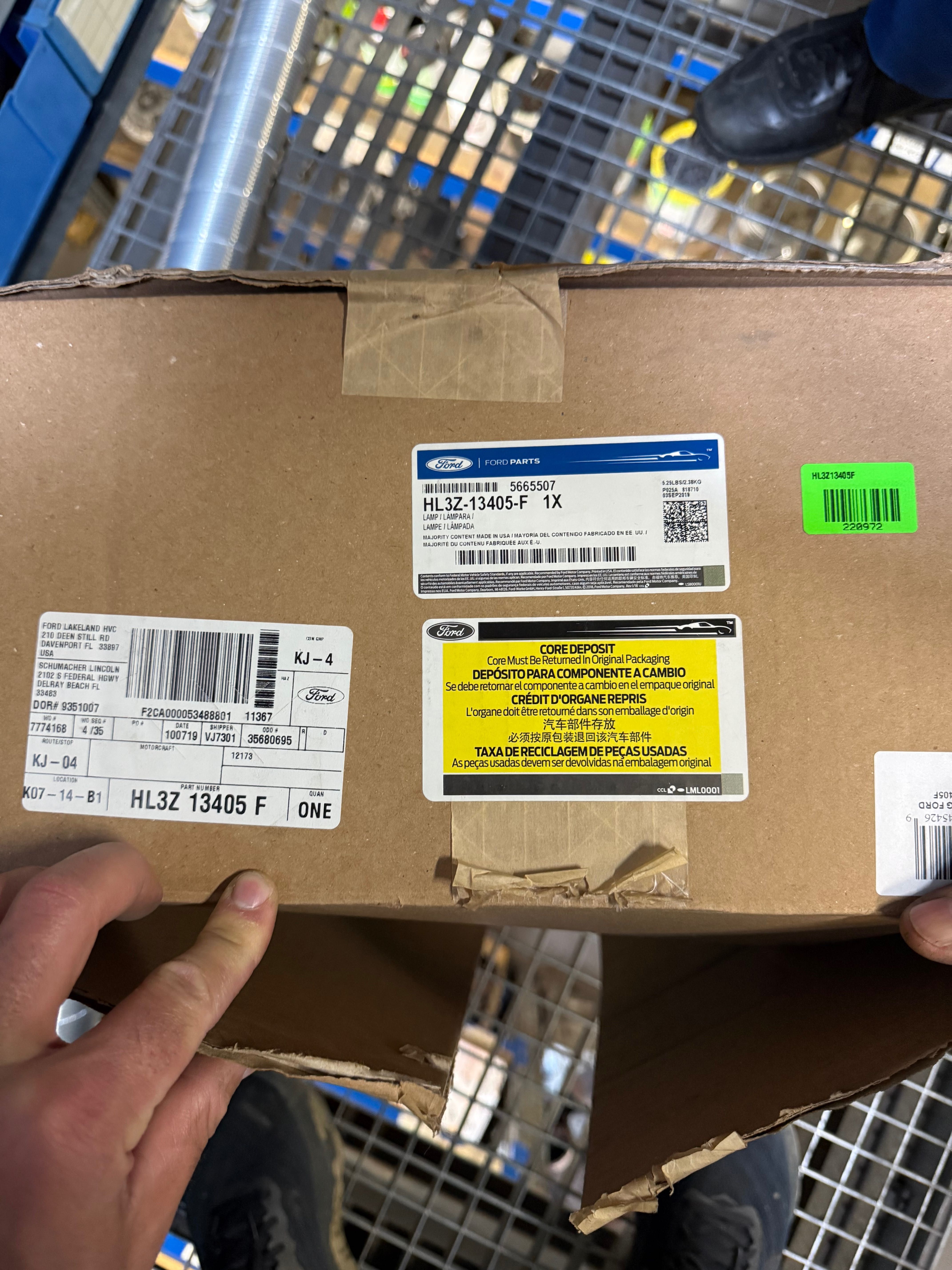 Stop dreapta ford raptor f150 cu radar orginial ford
