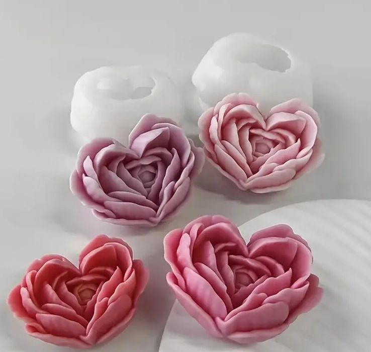 Силиконовая форма для свечей