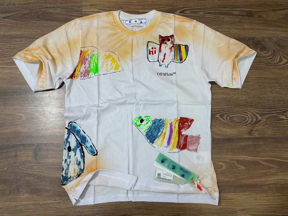 Мъжка тениска Off-White Regular Fit - M