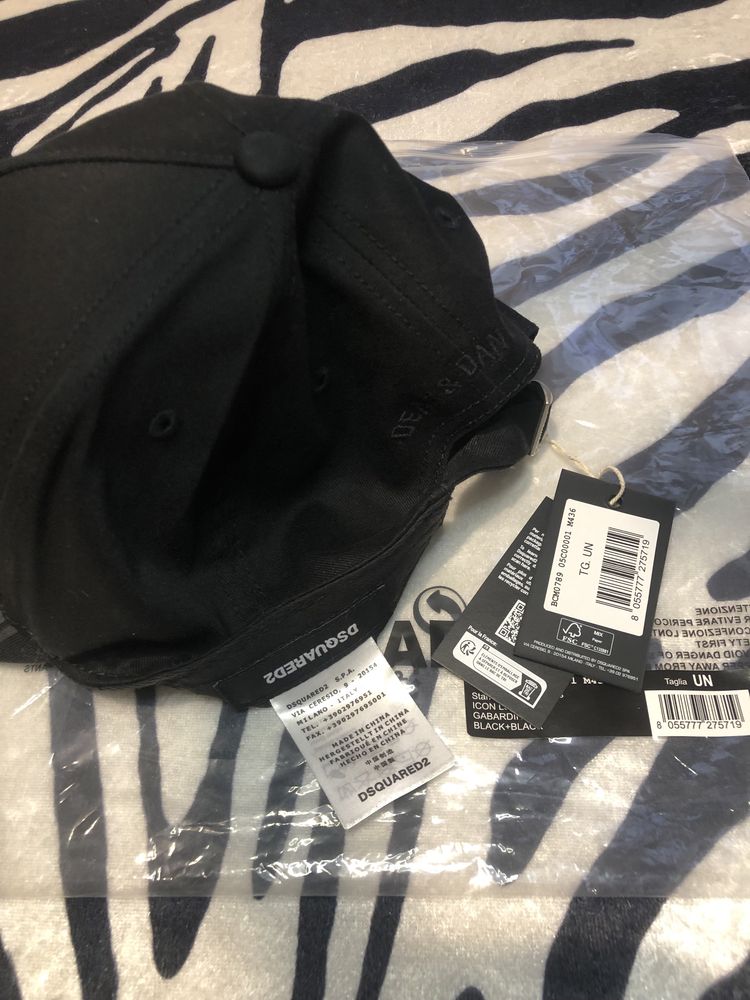 Sapca Dsquared2 / Dsquared2 Baseball Cap / Sapca Dsquared