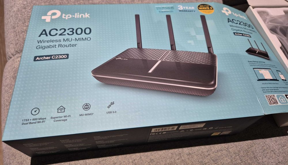 Router Wireless TP-LINK Archer C2300 Gigabit, MU-MIMO