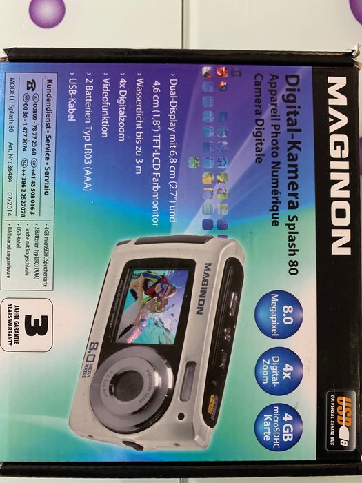 Фотоапарт на батерий чисто нов