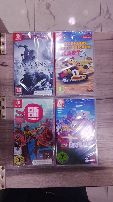 Игры для nintendo switch 1,2 ps4, ps5