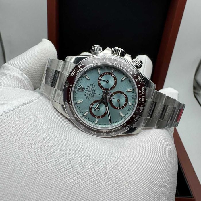 rolex daytona 4131 платина отворен гръб