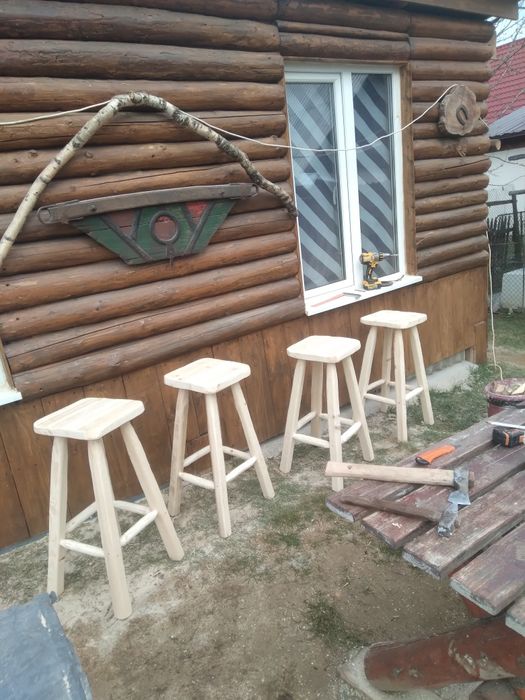Scaune bar rustice