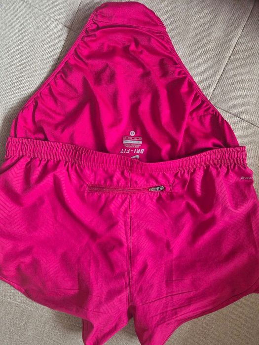 Nike, Оригинални Nike Dri-FIT дамски шорти в розов цвят, размер XS