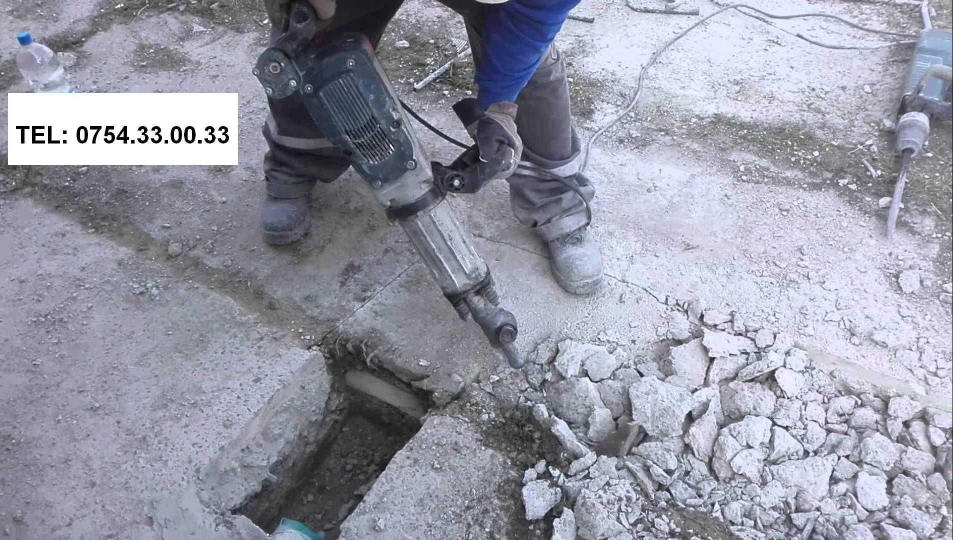 inchirieri picamere,demolari,carotari,perforari si taieri beton