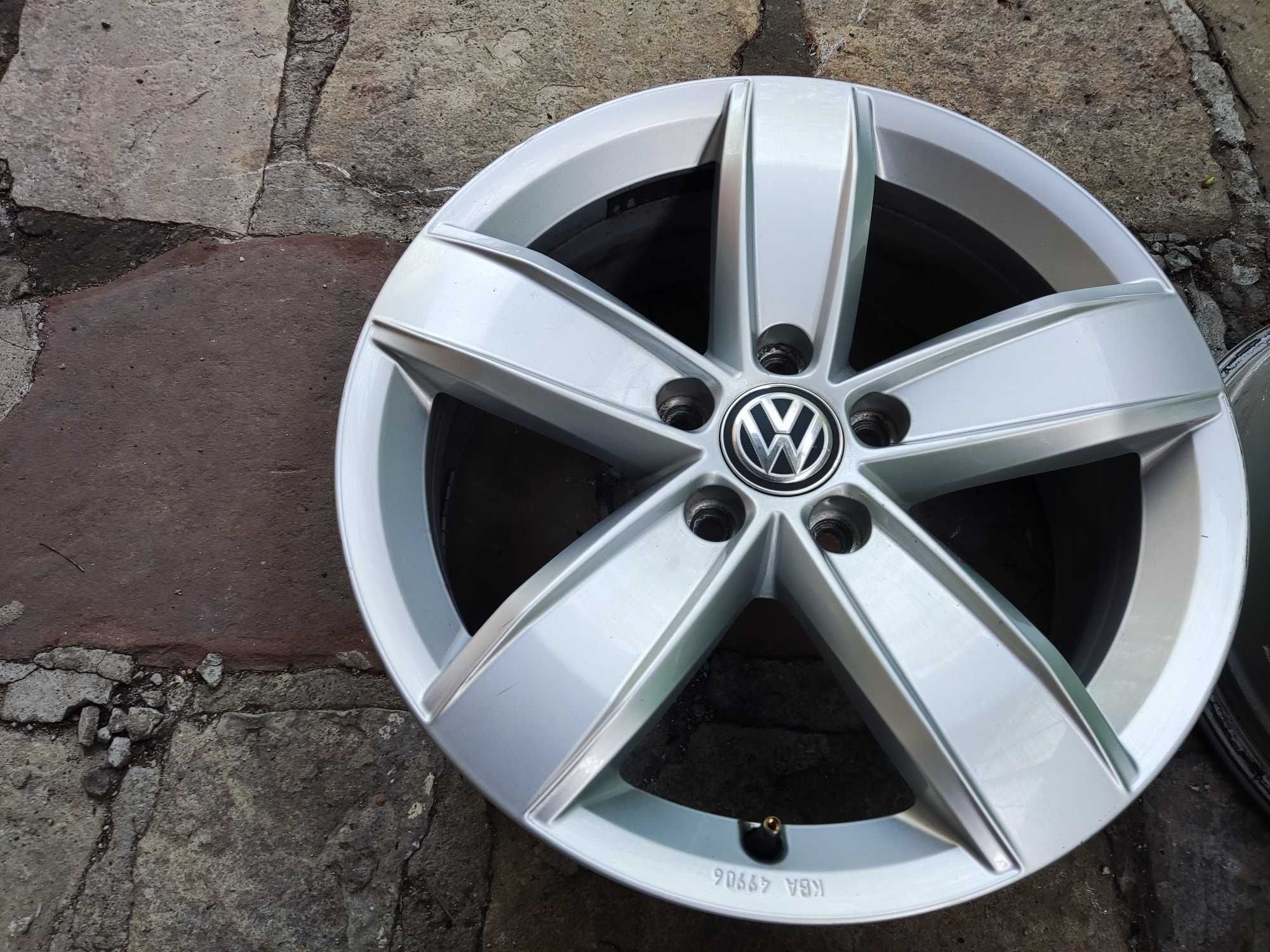 Фолксваген Тигуан 5x112 - 17 цола оригинални лети джанти VW 5х112 .