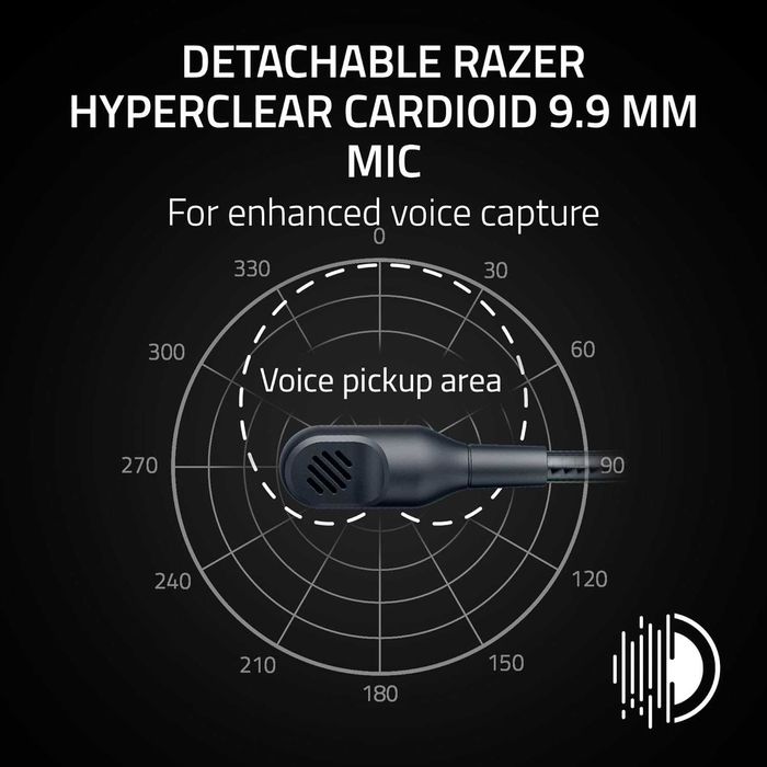 Razer BlackShark V3 X HyperSpeed Безжични слушалки, ултра леки 270 гр