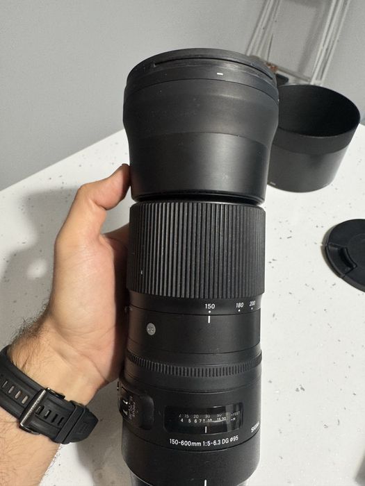 Sigma 150-600 - Canon EF + Tilta + adaptor Canon EF-RF