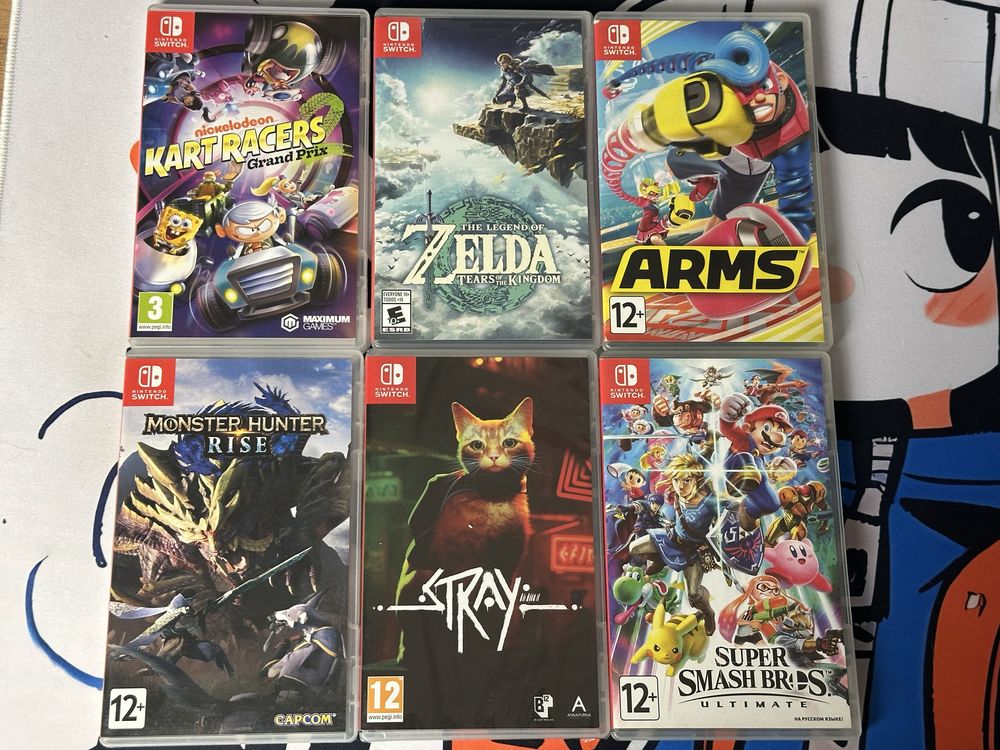 Игры/картриджи Nintendo Switch