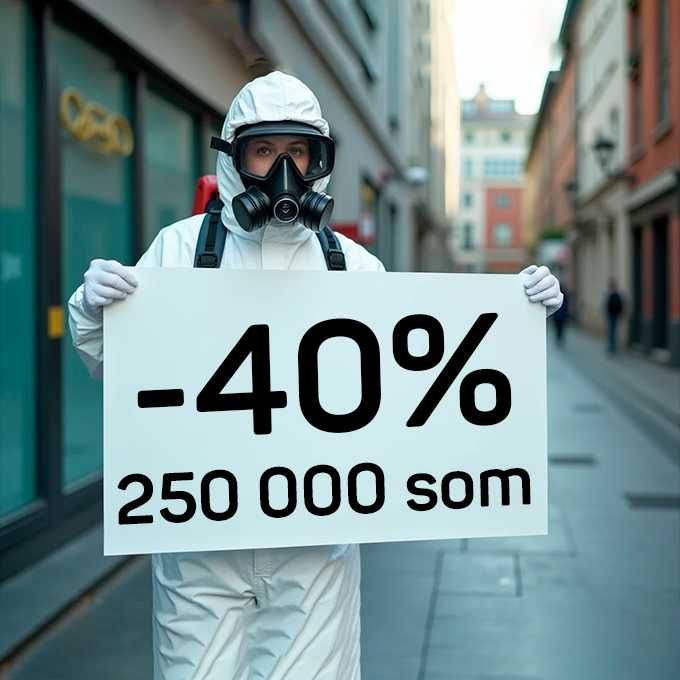 Dezinfeksiya xizmati Klop klapa tarakan Дезинфекция клапа клоп Сергели