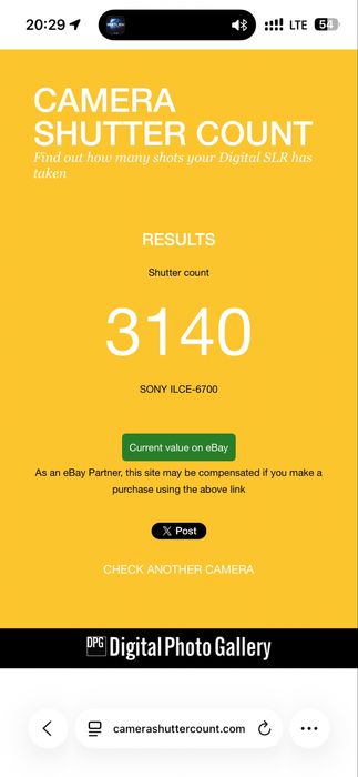 Sony a6700 videokamera