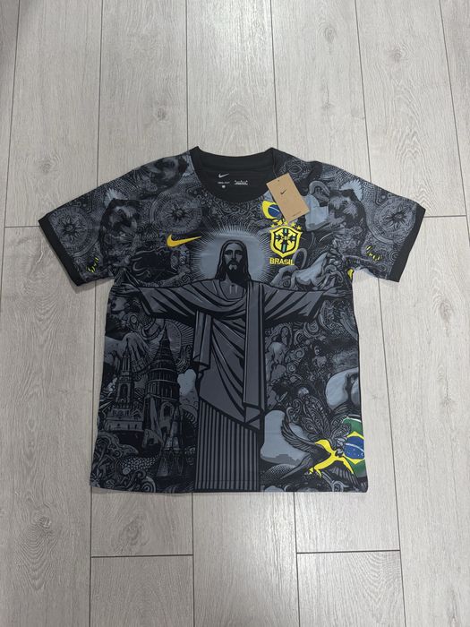 Tricou fotbal Brazil Marimea S Si M