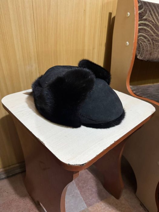 Норковая кепка новая