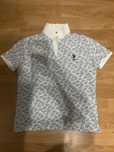 Tricou Polo Alb cu model