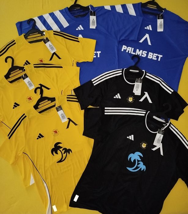 "Официални мачови фланелки", на Левски София, от сезон 24/25г. 110г.