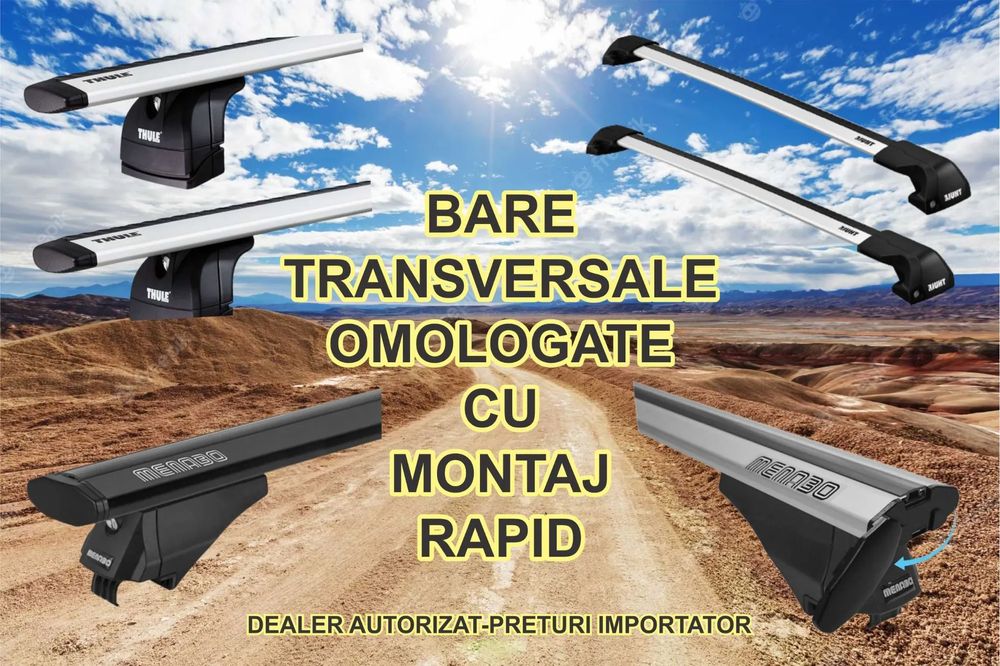 Bare Transversale peste 2000 de modele, pentru toate marcile auto, Noi cu Factura & Garantie_Pret importator