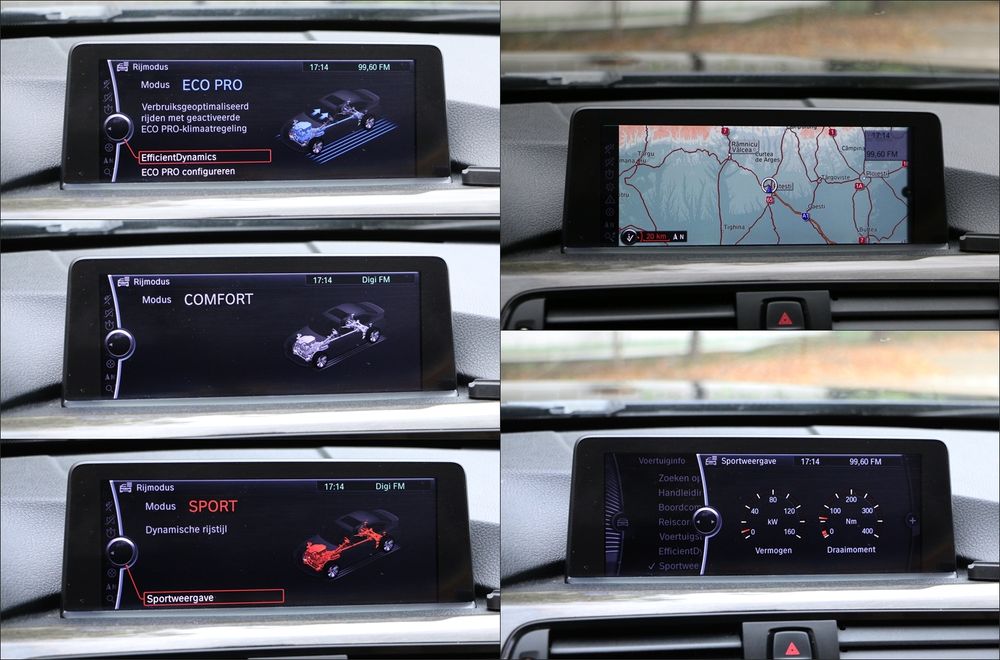 Bmw f30\\ 2.0d\\ 184cp\\trapa\\head up