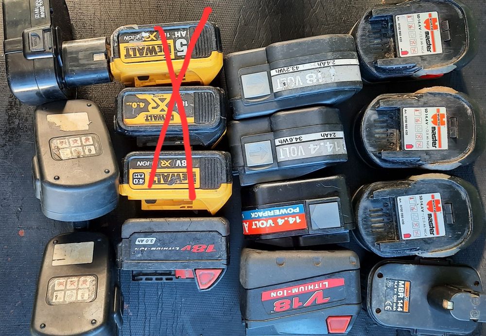 Acumulatori, filetante, bormașini Makita, Metabo, Dewalt