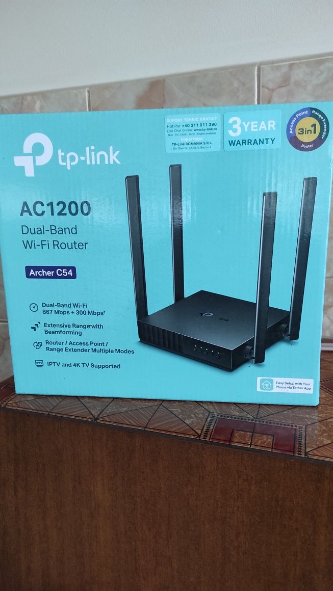 Безжичен мрежов Рутер  Tp-link ac54