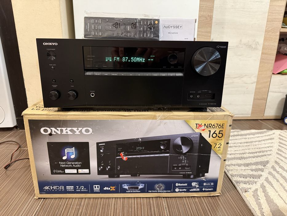 Onkyo TX-NR676e Bluetooth Wi-Fi Dolby atmos