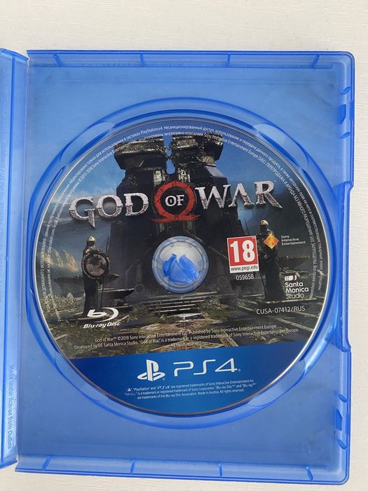 игра на ps4 God Of War