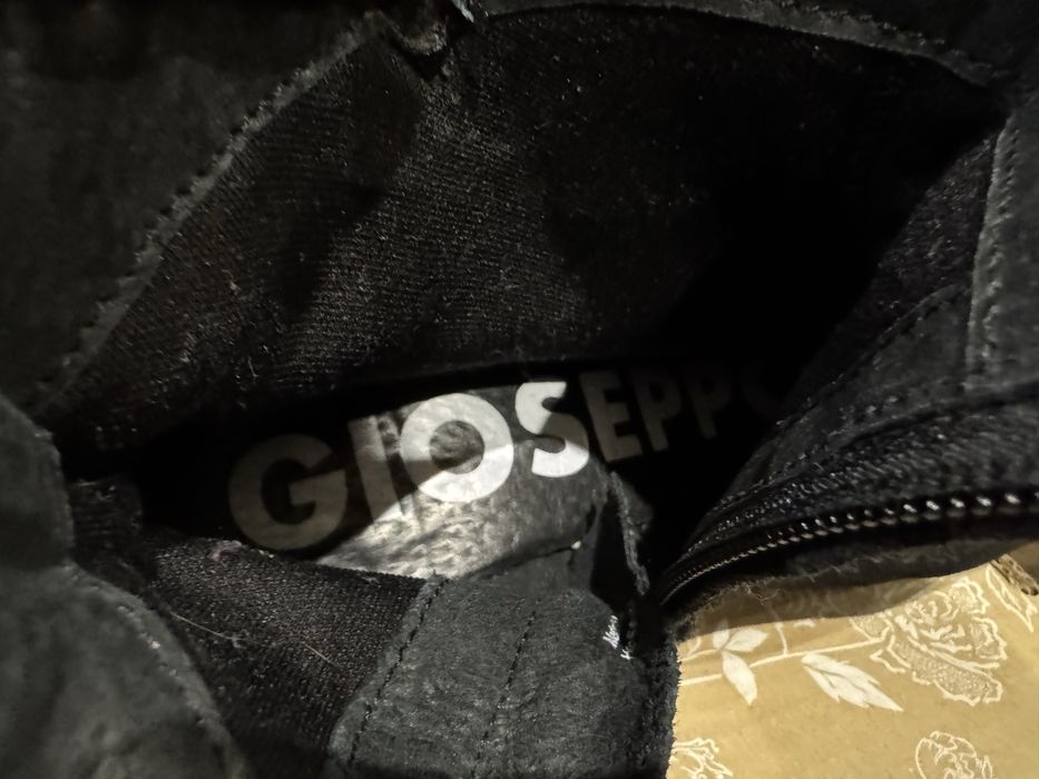 Боти от естествен велур GIOSEPPO 37 номер