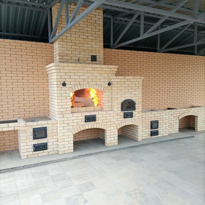 Камины.печи.мангалы.Каменщик облицовщик