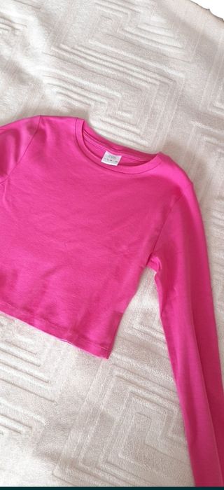 Tricou ZARA,cu maneca lunga pentru fete/11-12ani