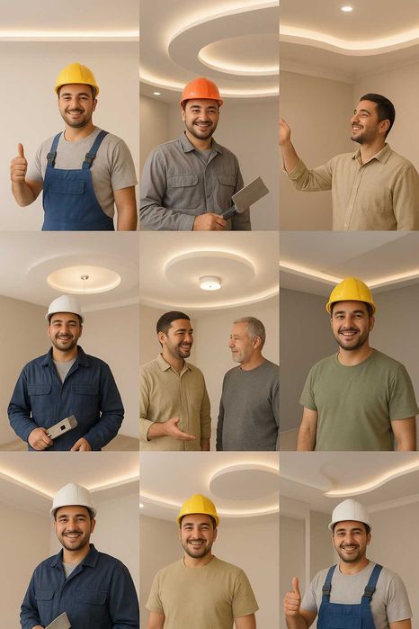 Гипсокартон, потолки и ремонт — Санжар, 17 лет опыта