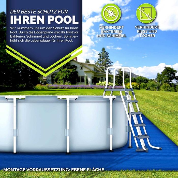 Различни покривала за басейни - овални и продълговати