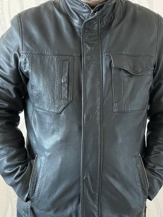 Мужская куртка натуральная кожа