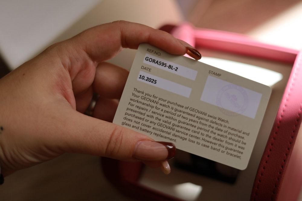 GEOVANI Швейцарски часовник