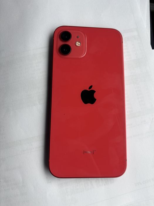 iPhone 12 red full box