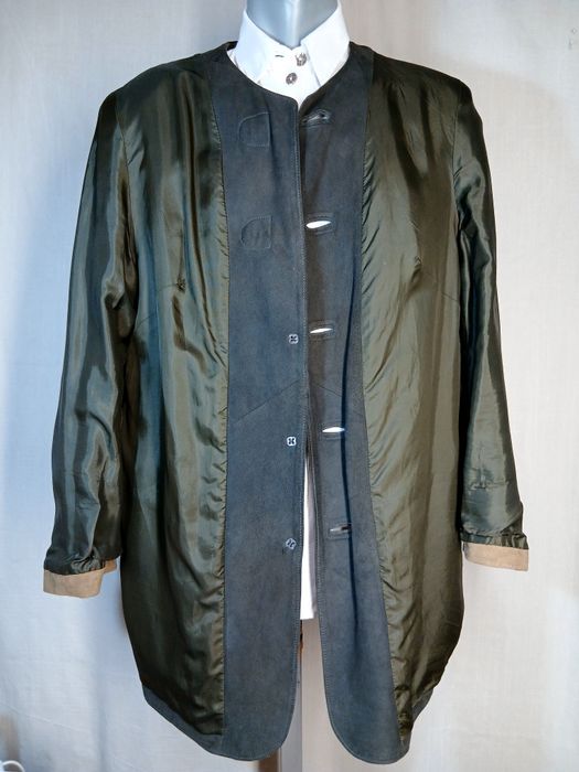 Sacou bavarez Nr 56/58, blazer Tracht barbati Oktoberfest, haina piele