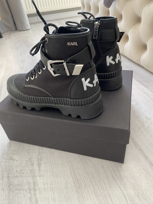 Ghete Karl Lagerfeld marimea 38
