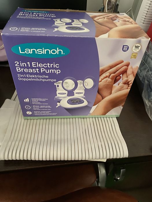 Pompa de san dubla Lansinoh, NOUA