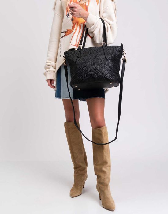 Маркова италианска чанта Maury от 100% регенерирана кожа