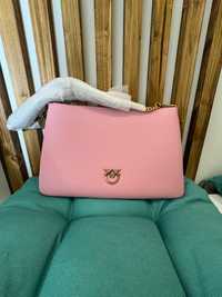 Чанта Pinko цвят light pink