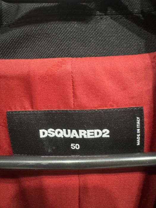 Мъжко черно сако Dsquared2