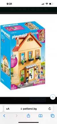 Детска пластмасова къща Playmobil