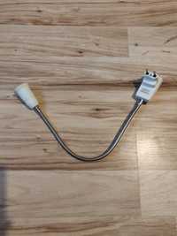 Adaptor Convertor Priza Bec cu Intrerupator flexibil 220 240 plug e27