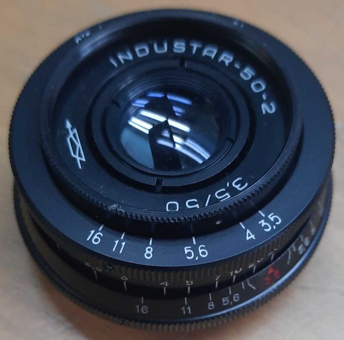 Фотографический объектив "Индустар (INDUSTAR)-50-2 3.5/50"