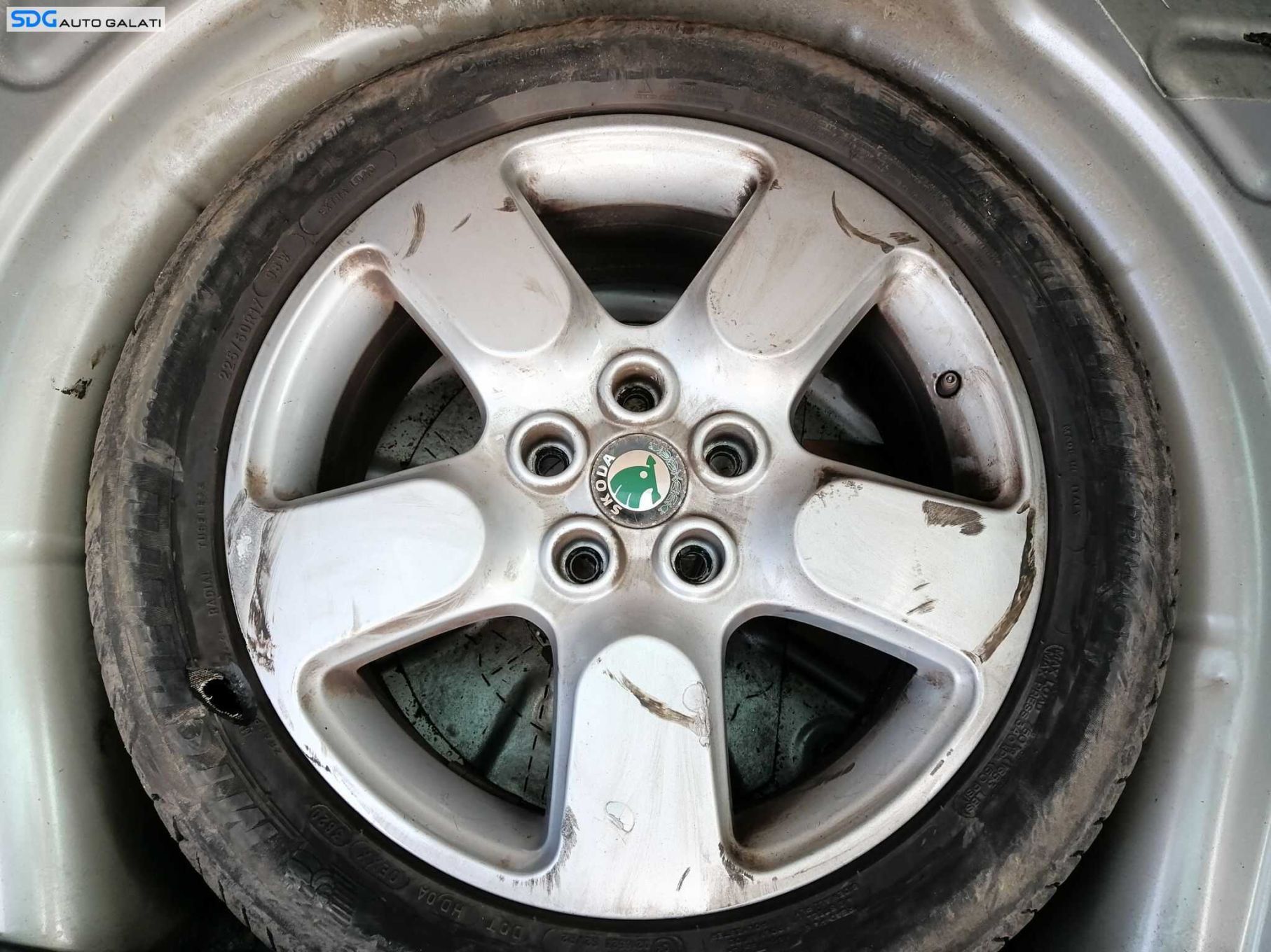 Set 4 Jante Roti Aliaj PROTEUS 225 50 17 R17 5x112 Audi A4 B7 2005 - 2008 Cod 1Z0601025N