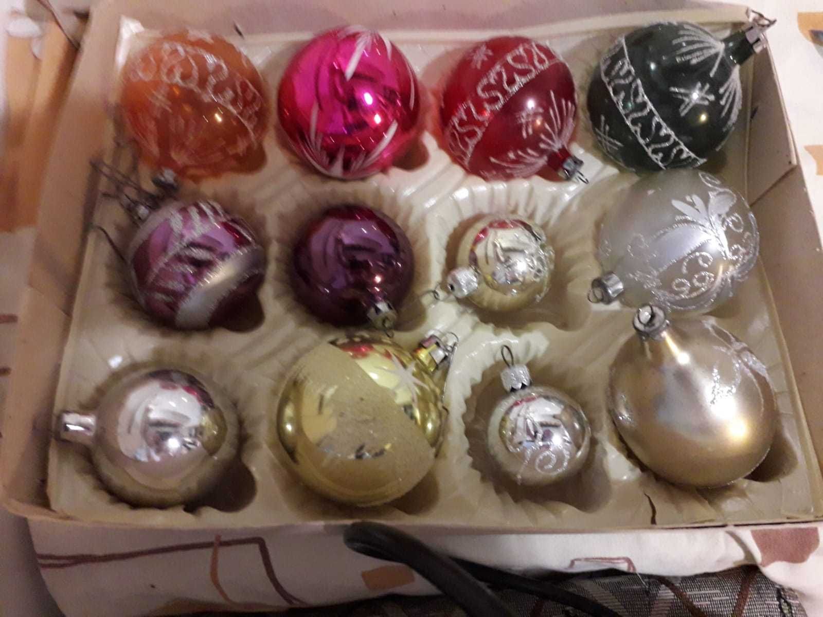Set Ornamente de Crăciun Vintage + Instalație Retro - Anii '80-'90