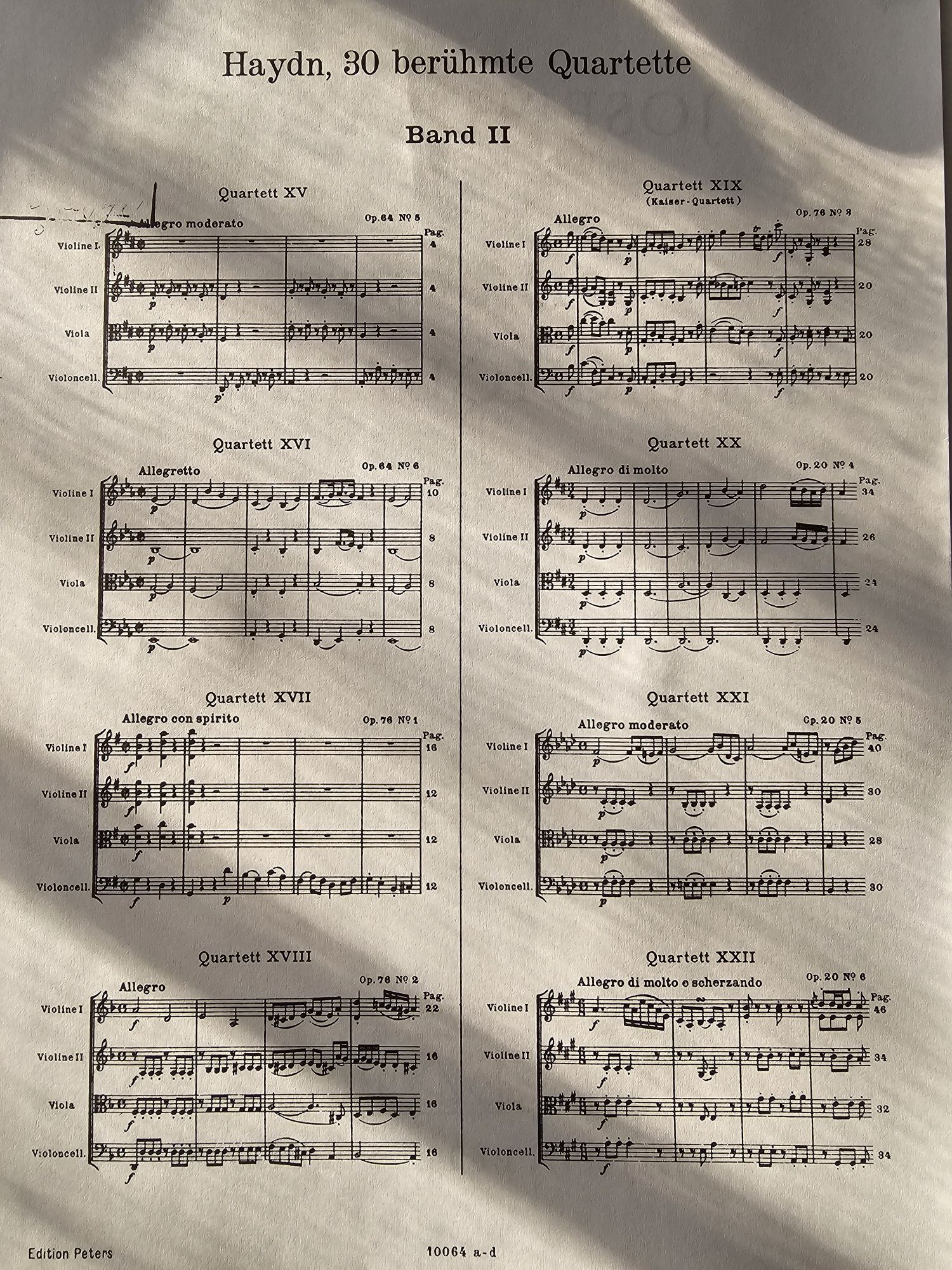 Cvartete Haydn si Shostakovich