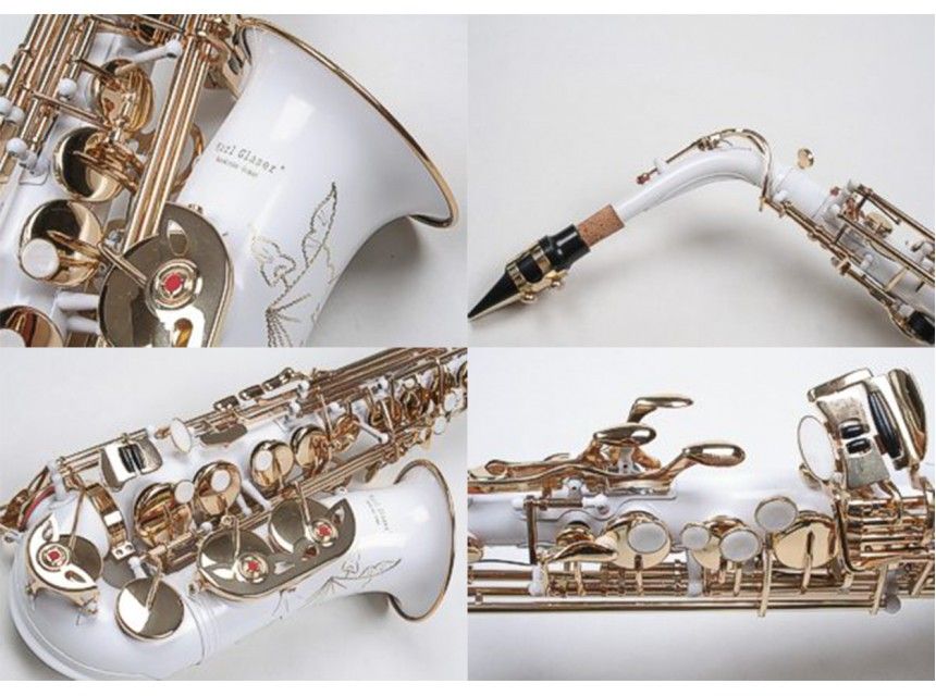 Saxofon Alto Karl Glaser ALB + AURIU NOU curbat Saxophone Germania