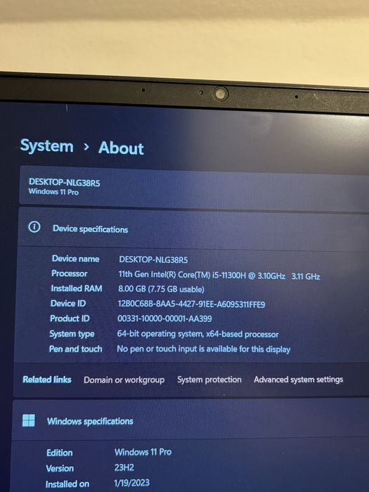 Laptop Gaming HP Pavilion 15-dk2xxx – Intel i5, RTX, SSD  impecabi