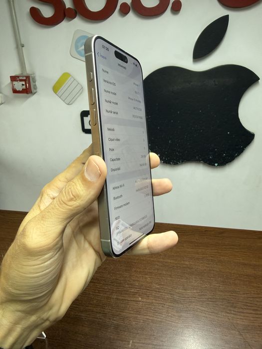 Vand Iphone 15 Pro Max 256Gb Natural Titanium